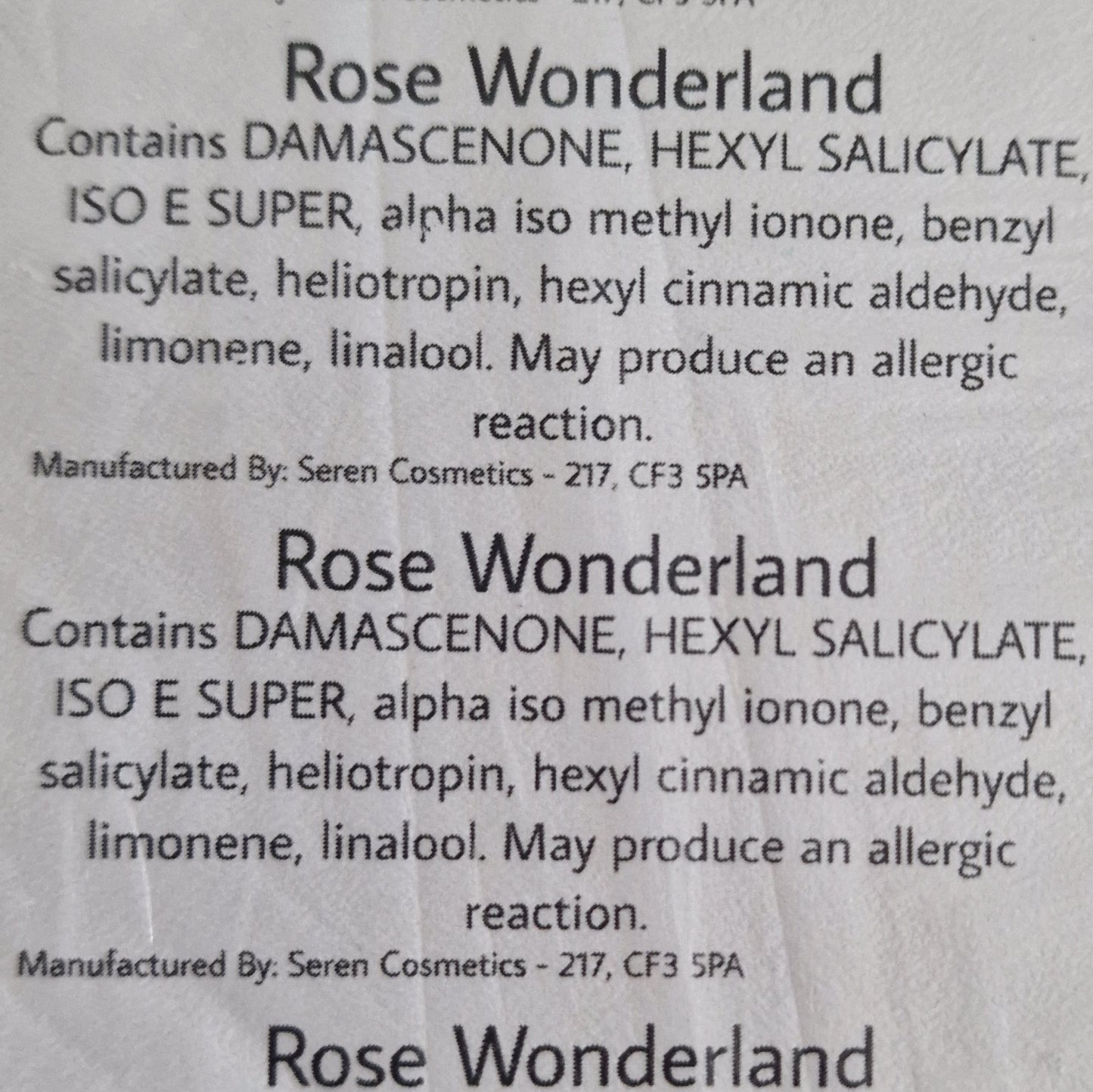 Rose Wonderland Room Spray