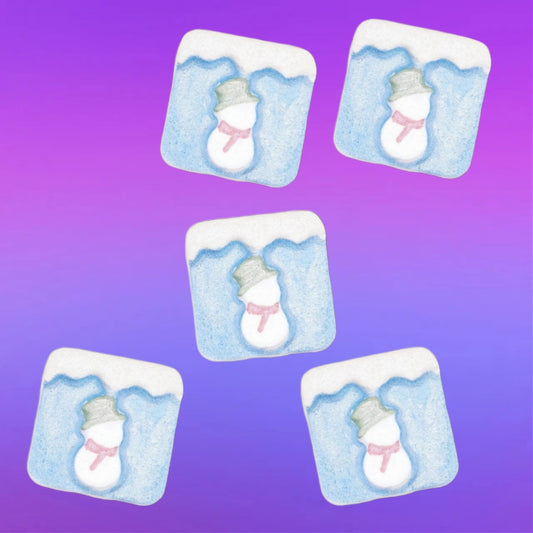 Mini Snowman Bath Bomb x 5 - ws