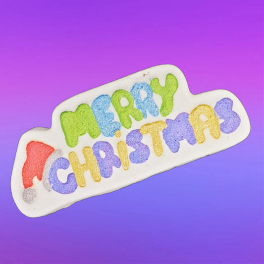 Merry Christmas Bath Bomb - ws