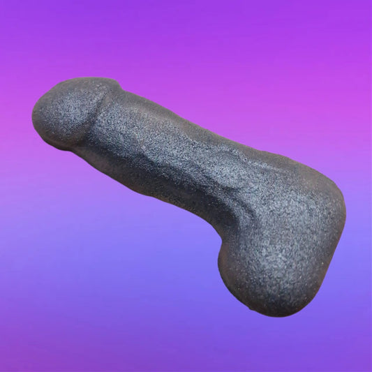 Black 5 Inch Bath Bomb