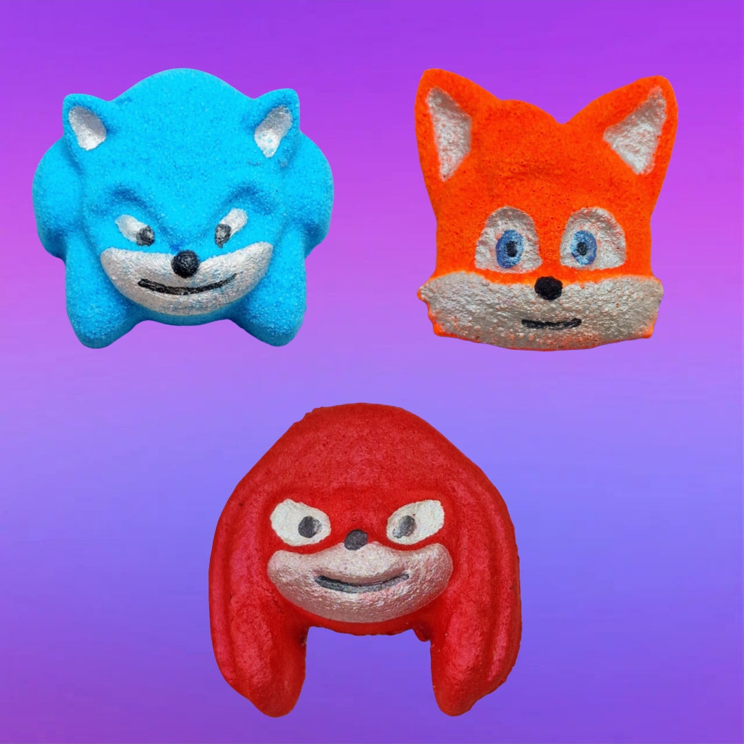 Mini Sonic Bath Bomb Set