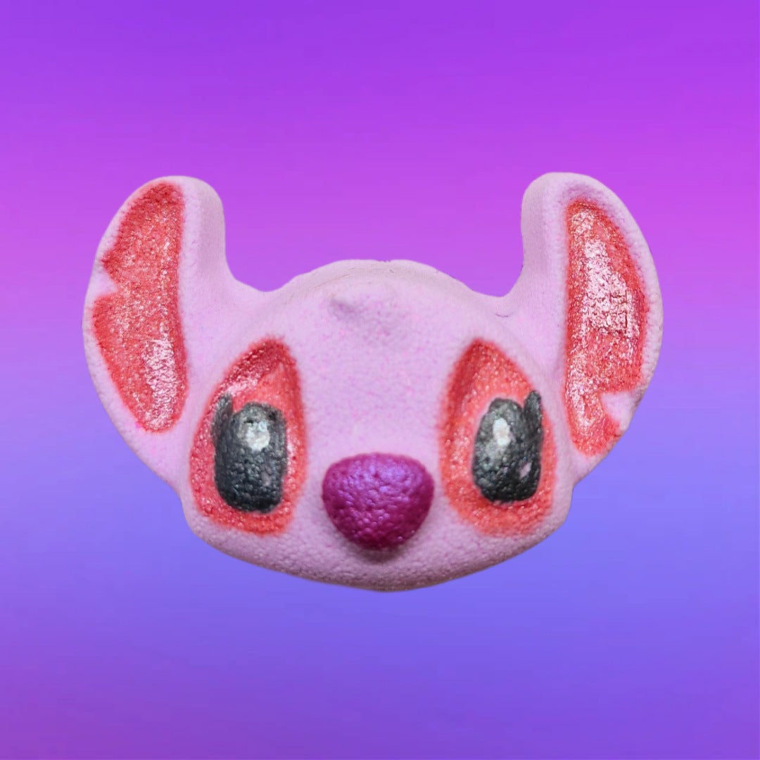 Mini Pink Alien Bath Bomb x 5 - ws