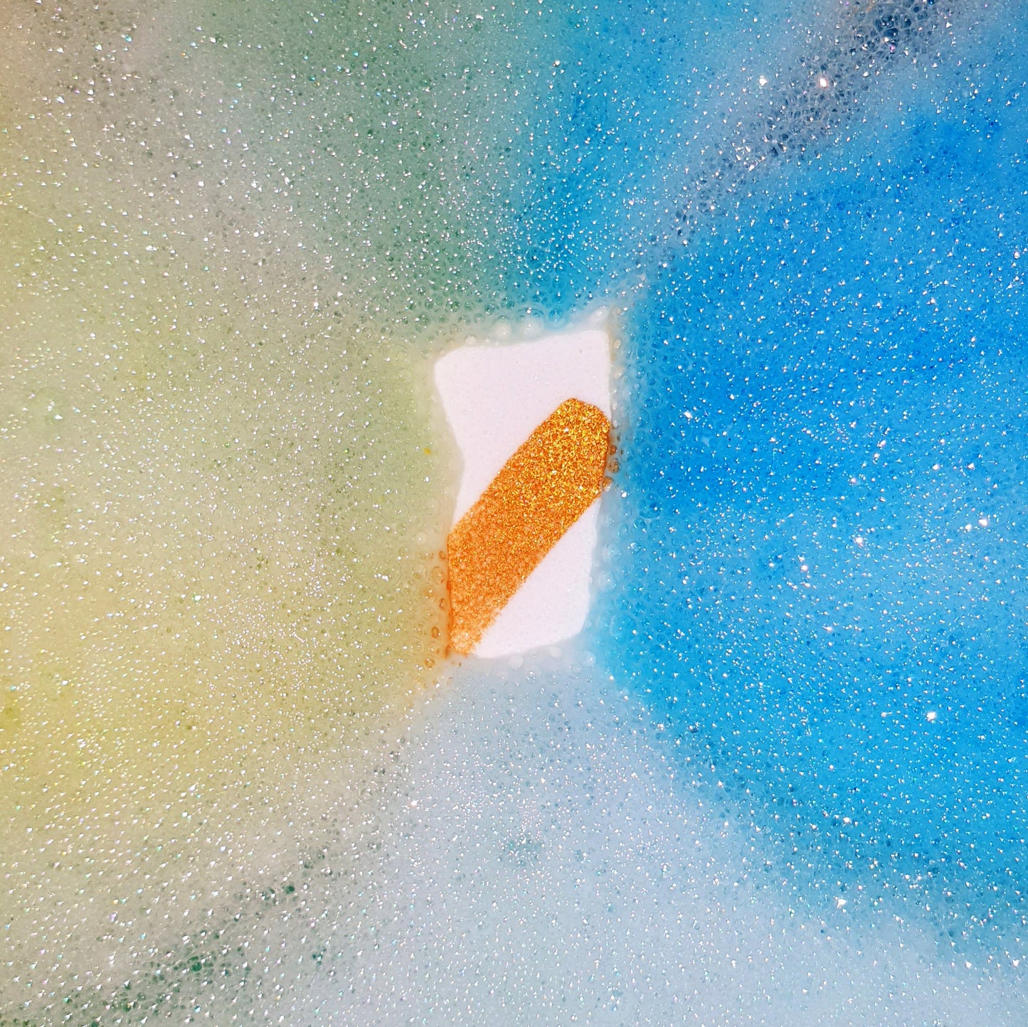 Aftershave Bottle Bath Bomb - Gold