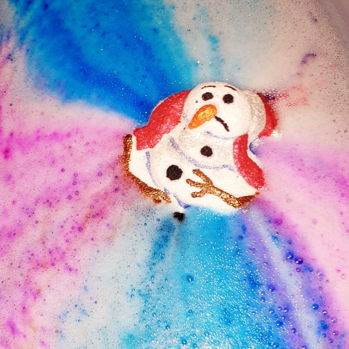Melted Snow Man Bath Bomb - ws