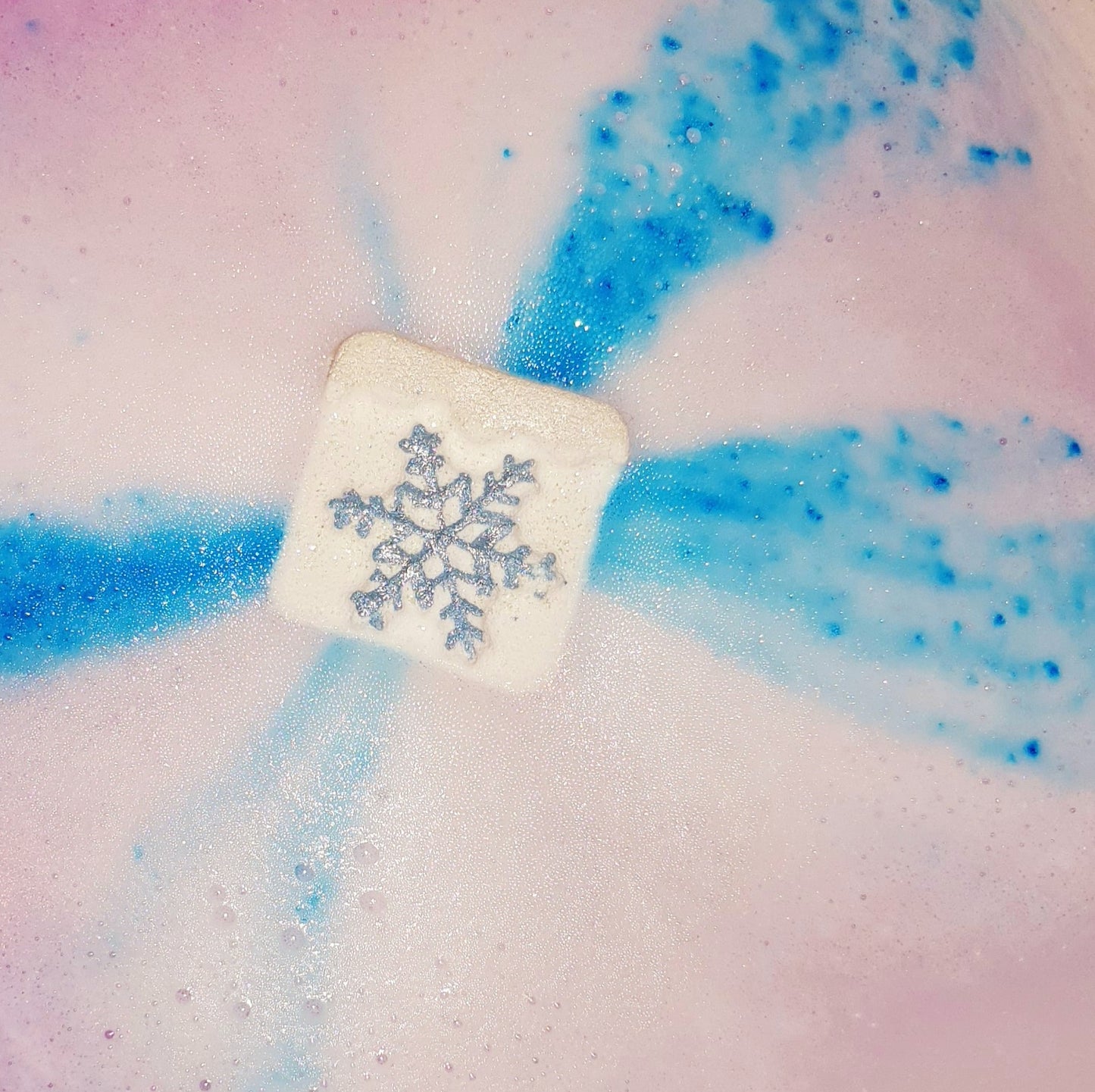 Mini Snowflake Bath Bomb x 5 - ws