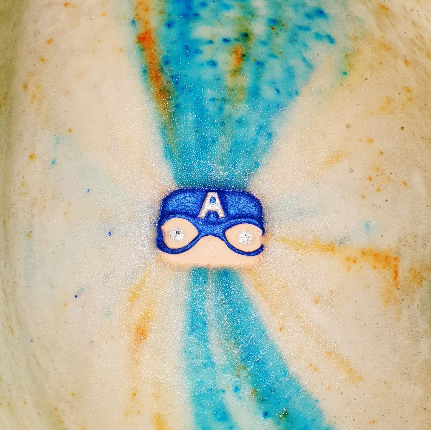 Mini Captain A Bath Bomb x 5 - ws
