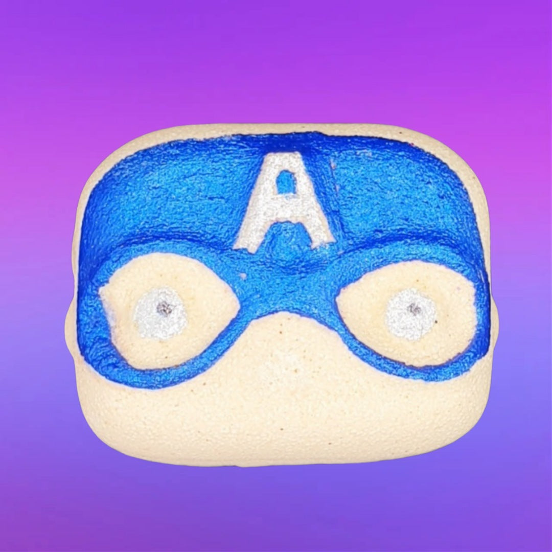 Mini Captain A Bath Bomb x 5 - ws