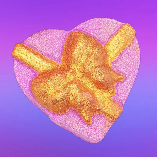 Gift Wrap Heart Bath Bomb - ws