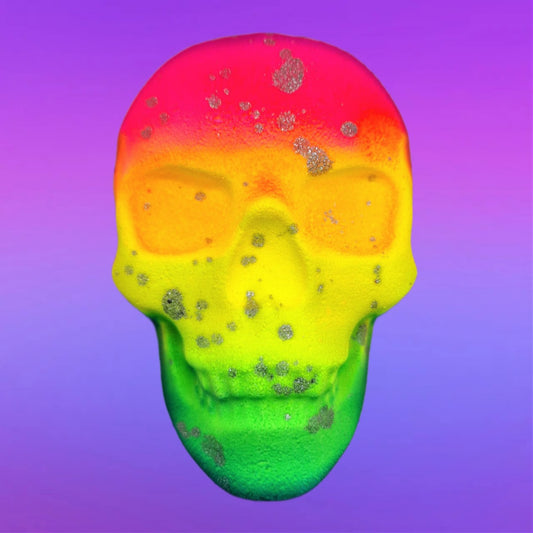 Rainbow Skull Bath Bomb - ws