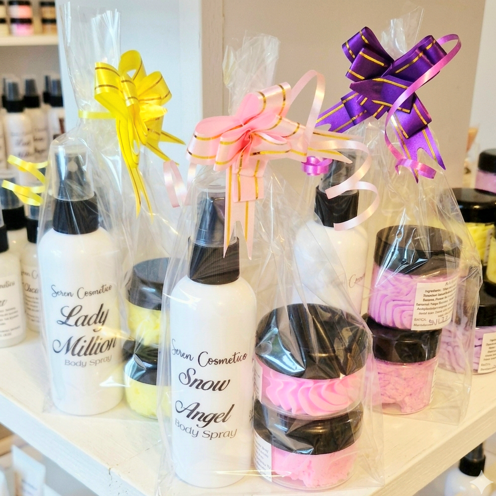 Body Spray, Whipped Soap & Body Scrub Gift Set