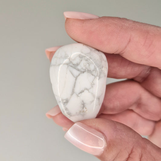 White Howlite - Polished