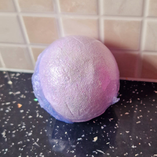 Violet Sparkle Round Bath Bomb