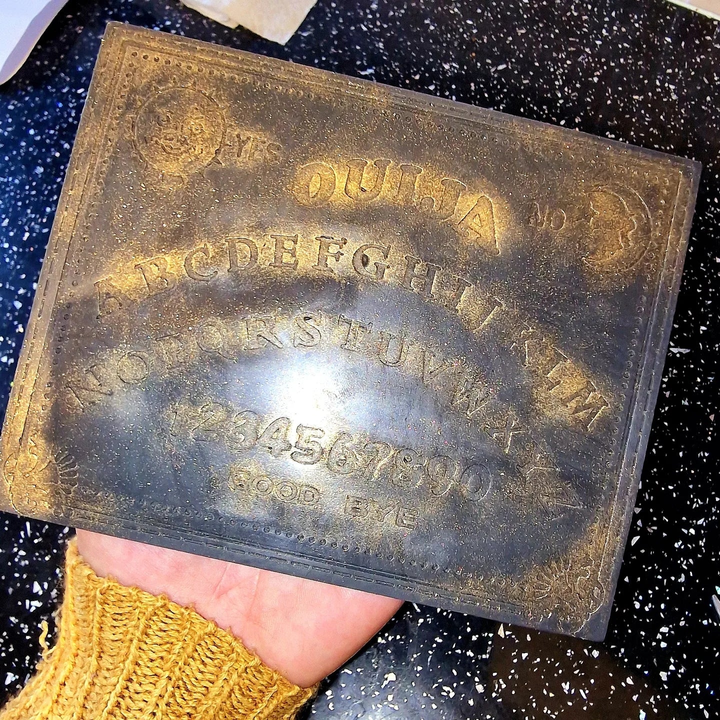 Ouija Board Wax Slab (large)