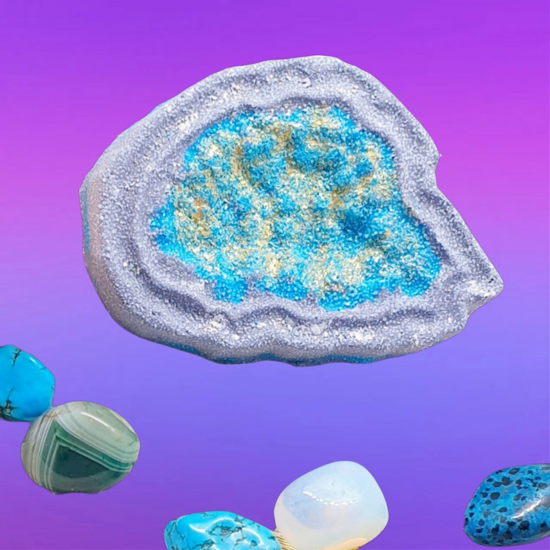 Blue Geode Bath Bomb