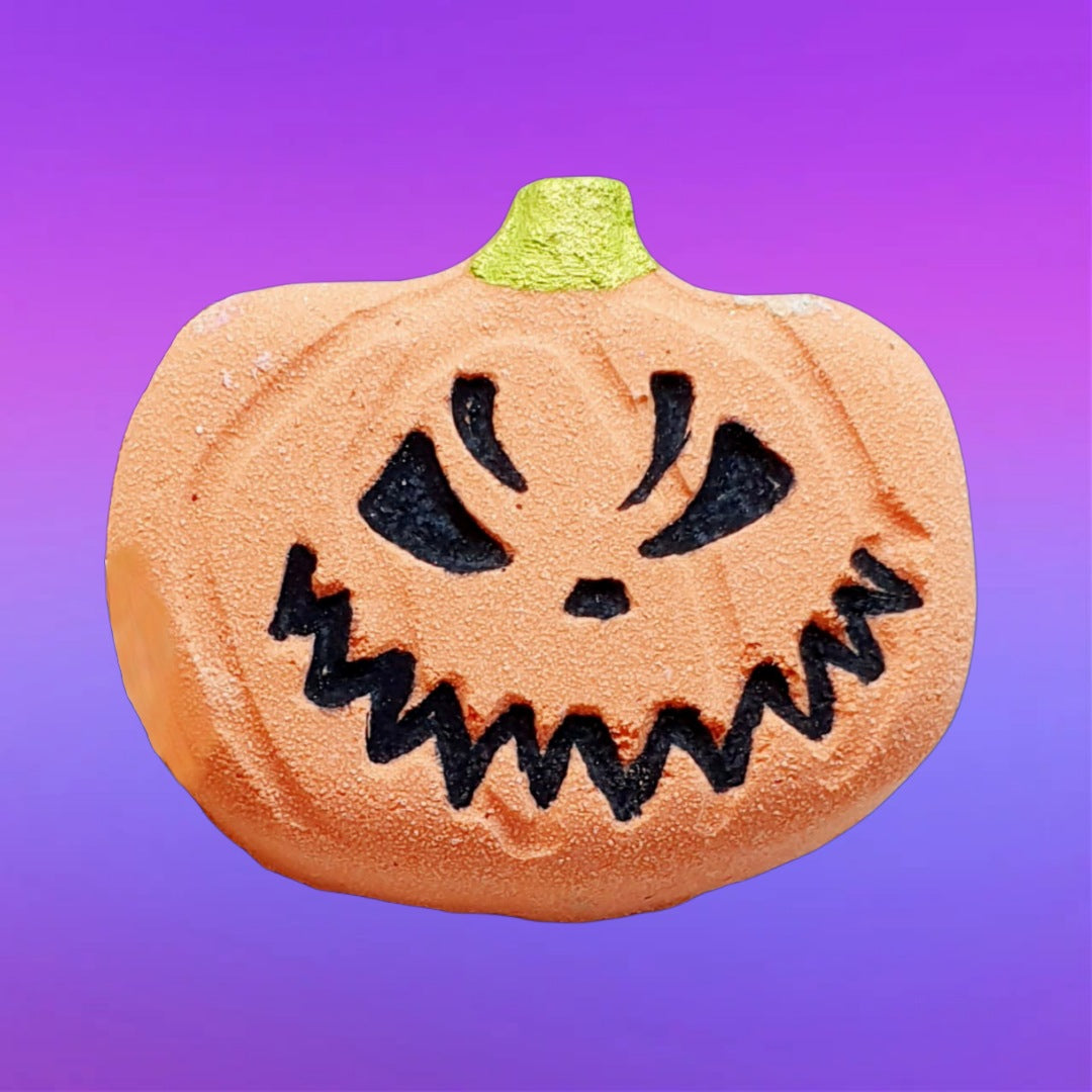 Angry Pumpkin Bath Bomb