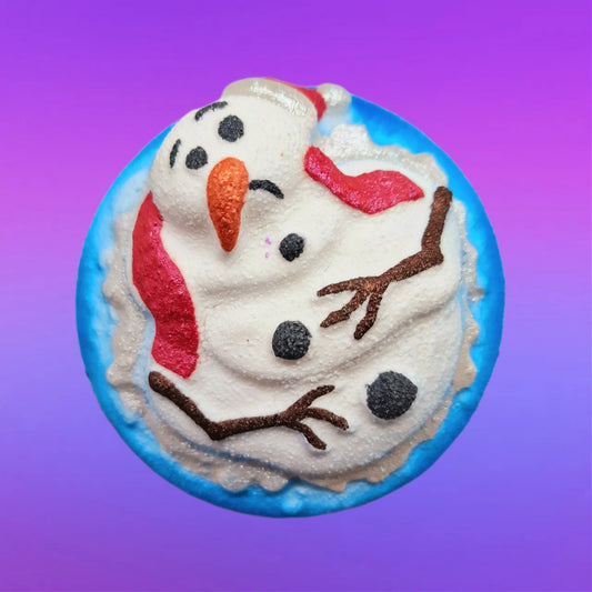 Melted Snow Man Bath Bomb