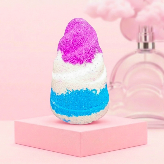 Blush Cloud Swirl Bath Bomb