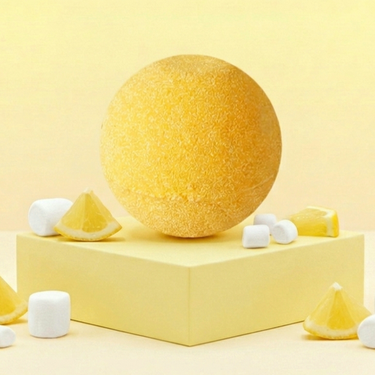 Marshmallow & Lemon Buttercream Bath Bomb
