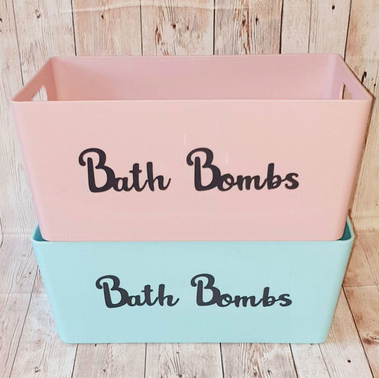 Bath Bomb Storage Box