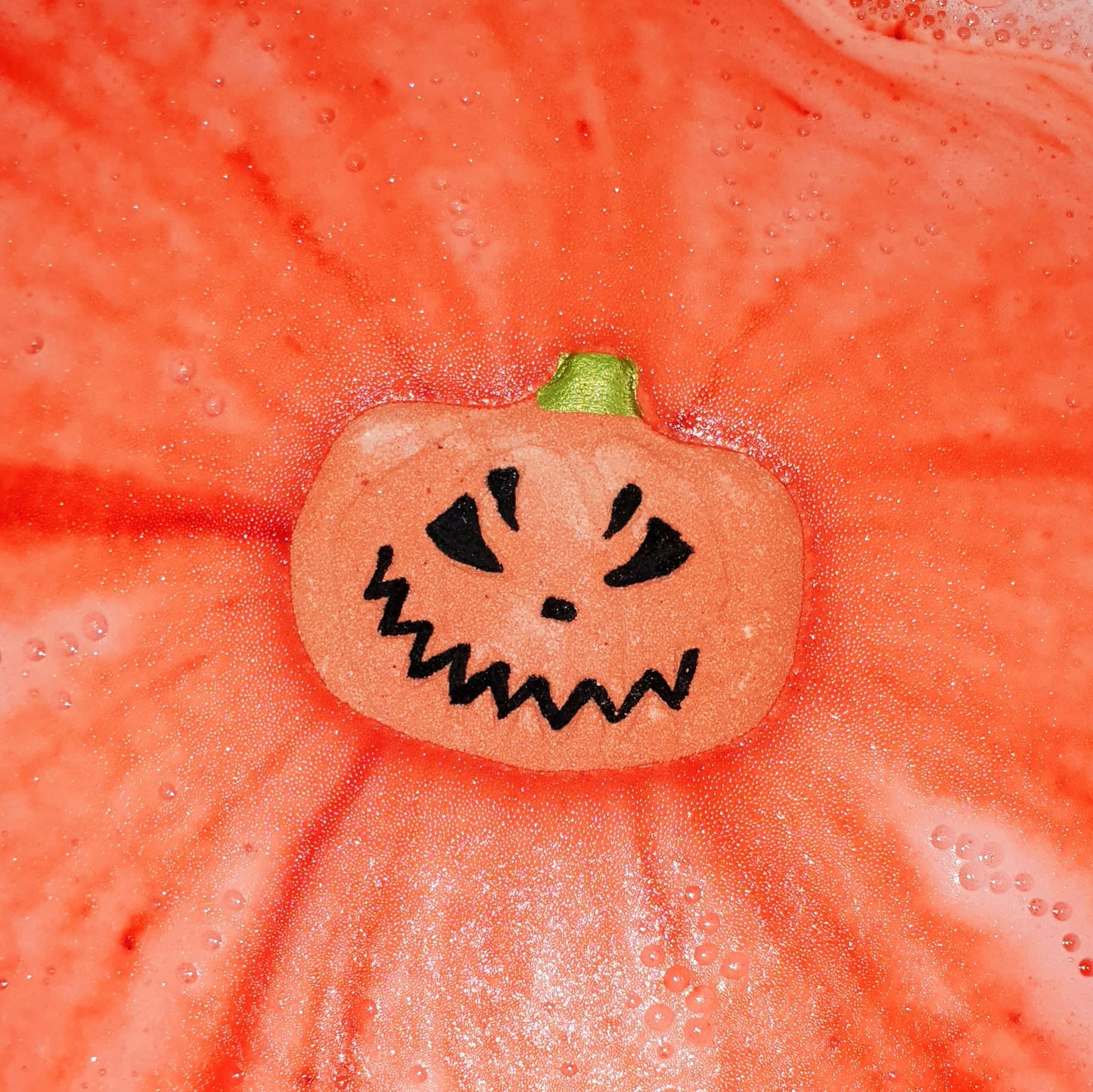 Angry Pumpkin Bath Bomb