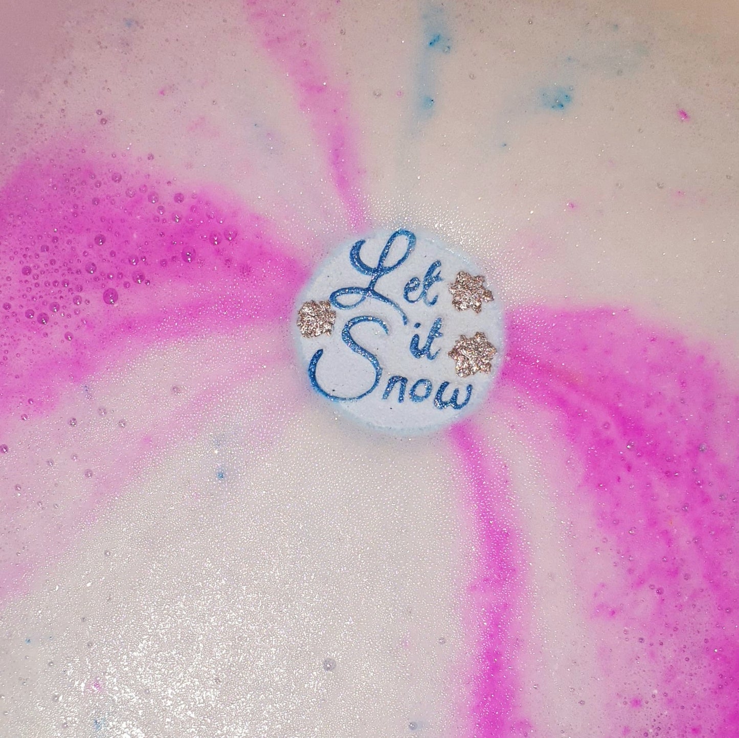 Mini let it snow bath bomb