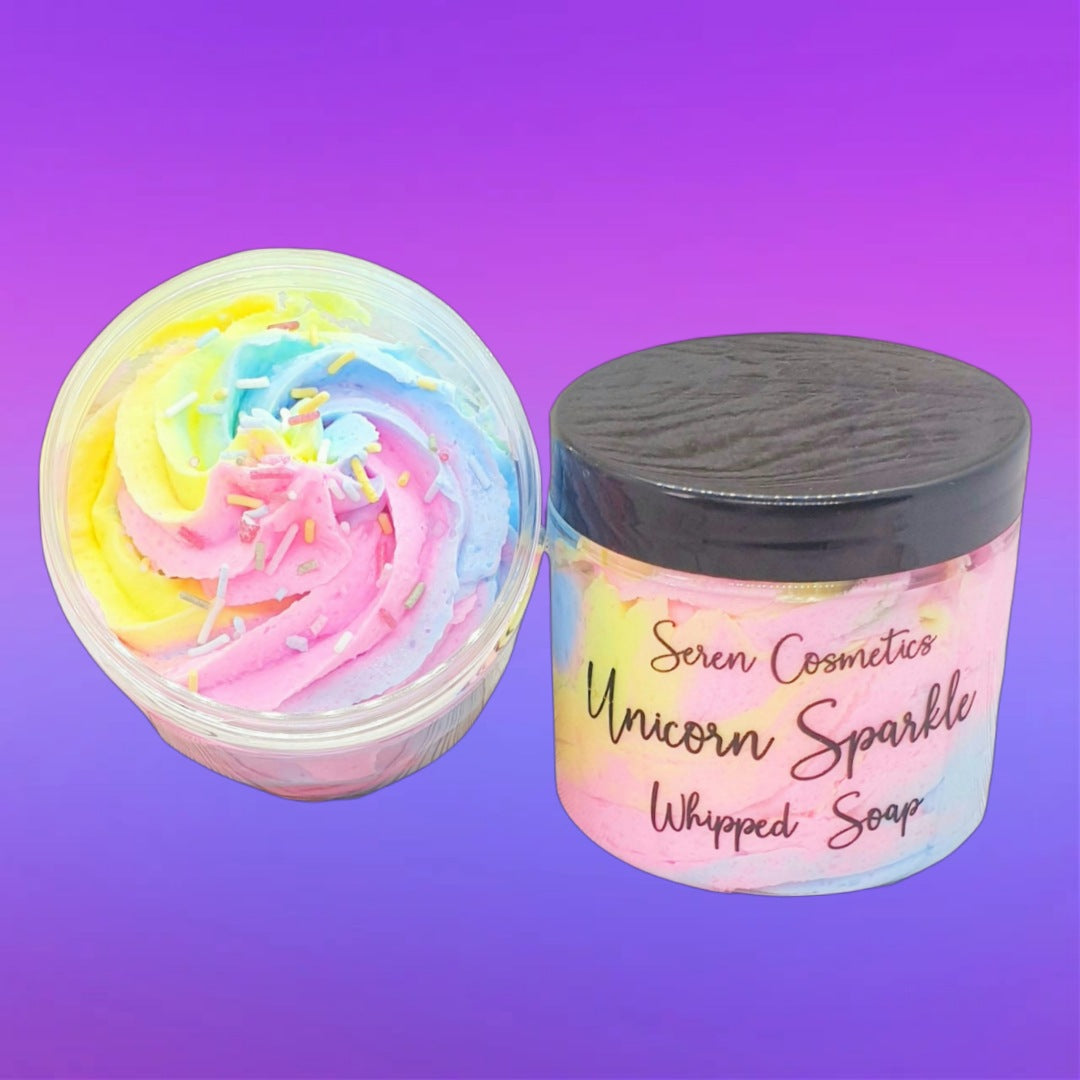 Unicorn Sparkle Whipped Soap