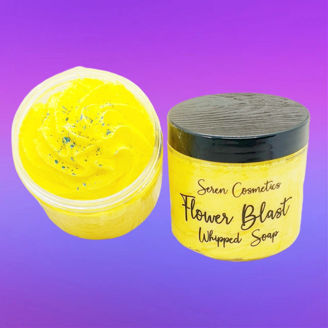 Flower Blast Whipped Soap