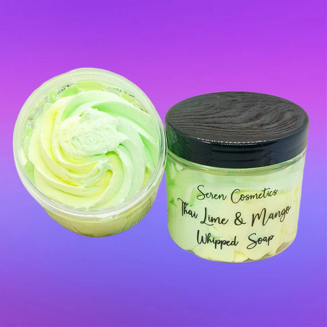 Thai, Lime & Mango Whipped Soap